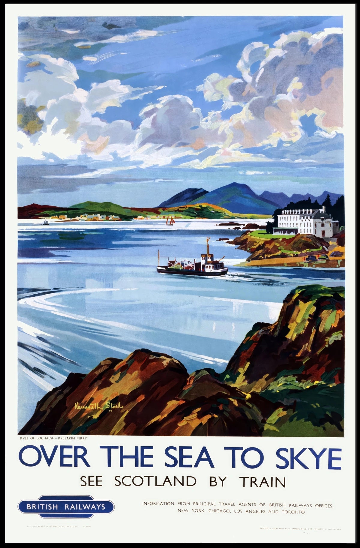 Over The Sea To Skye Poster