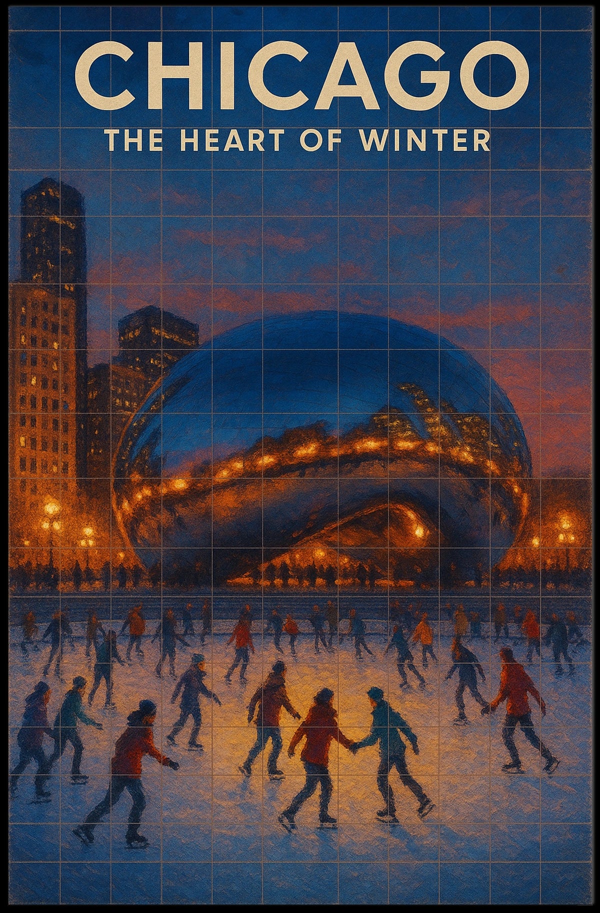 Chicago The Heart Of Winter Poster