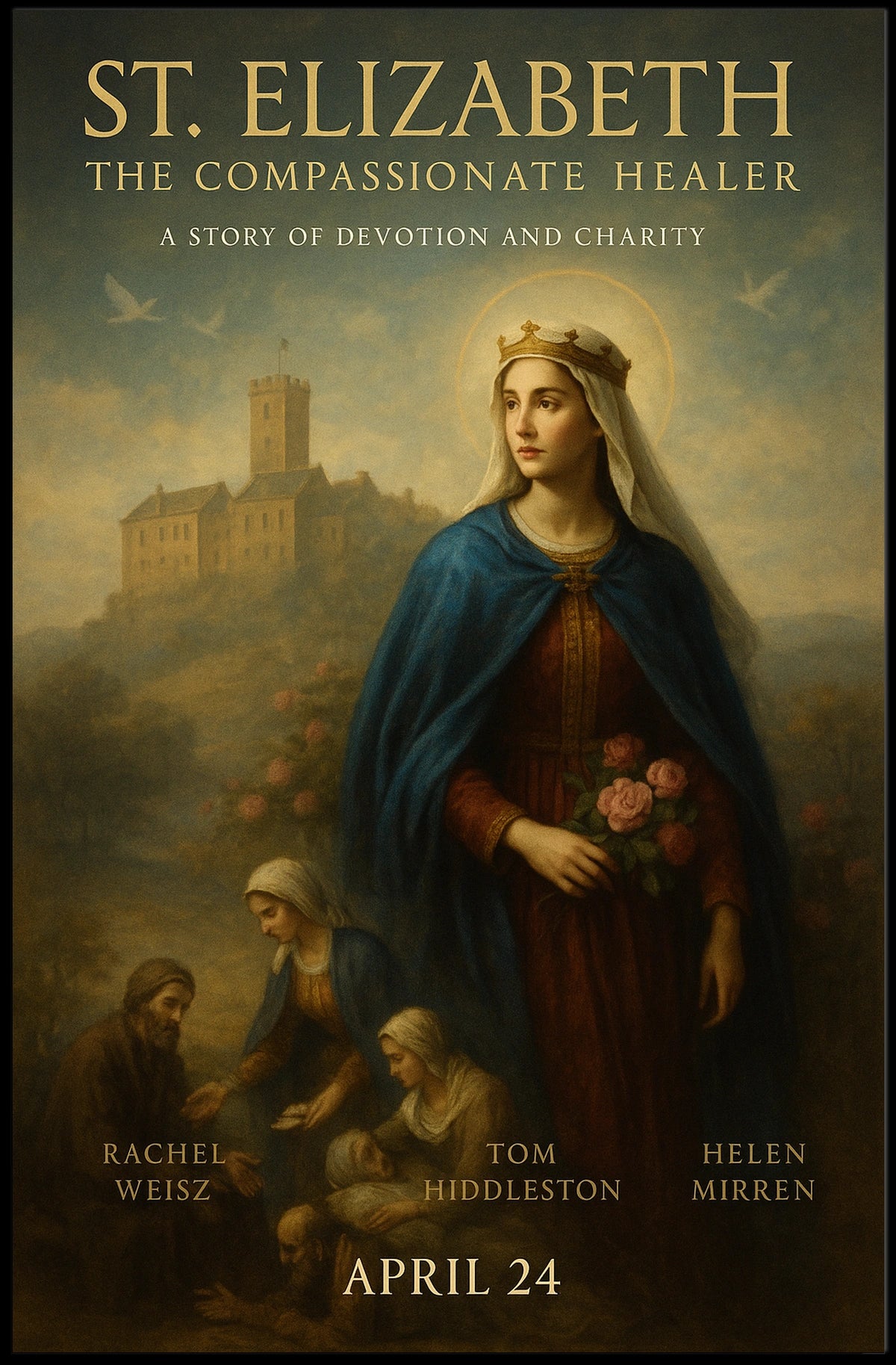 St. Elizabeth The Compassionate Healer Poster