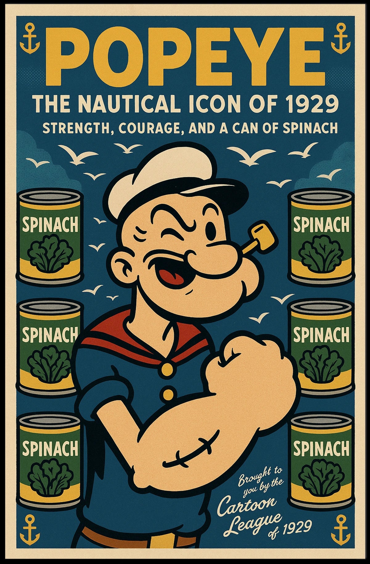 Popeye 1929 Art Poster POP-198