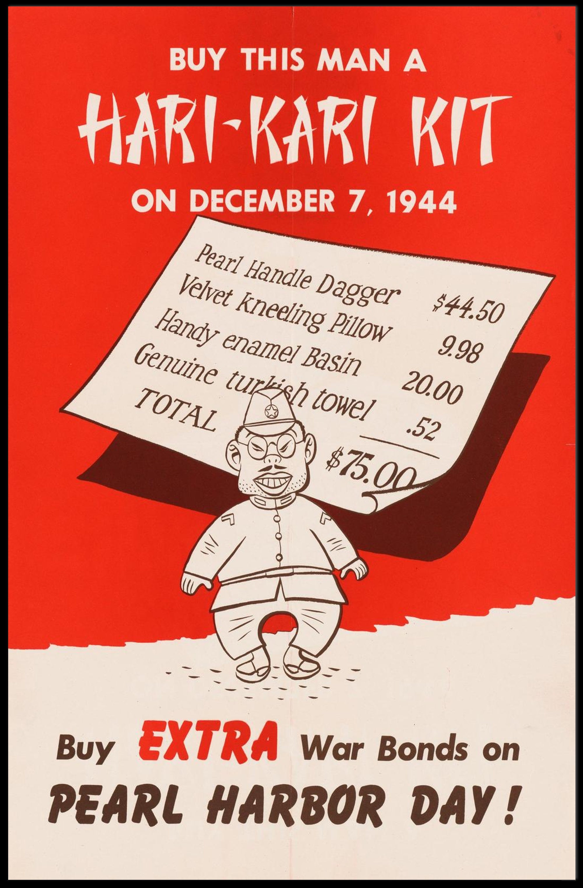 Pearl Harbor Day War Bonds Promotion Poster PosterGoat