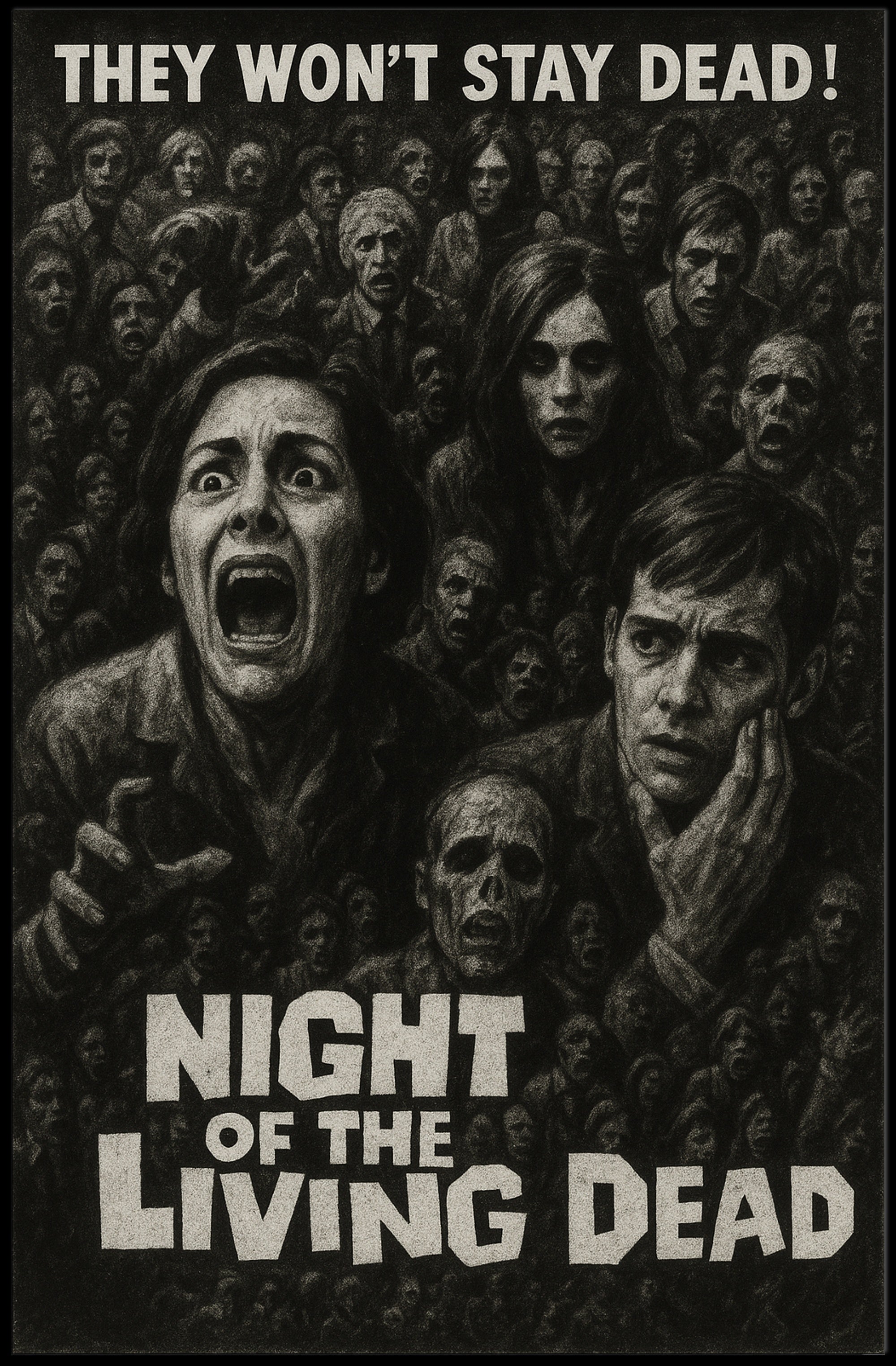 Night of the Living Dead Poster PosterGoat
