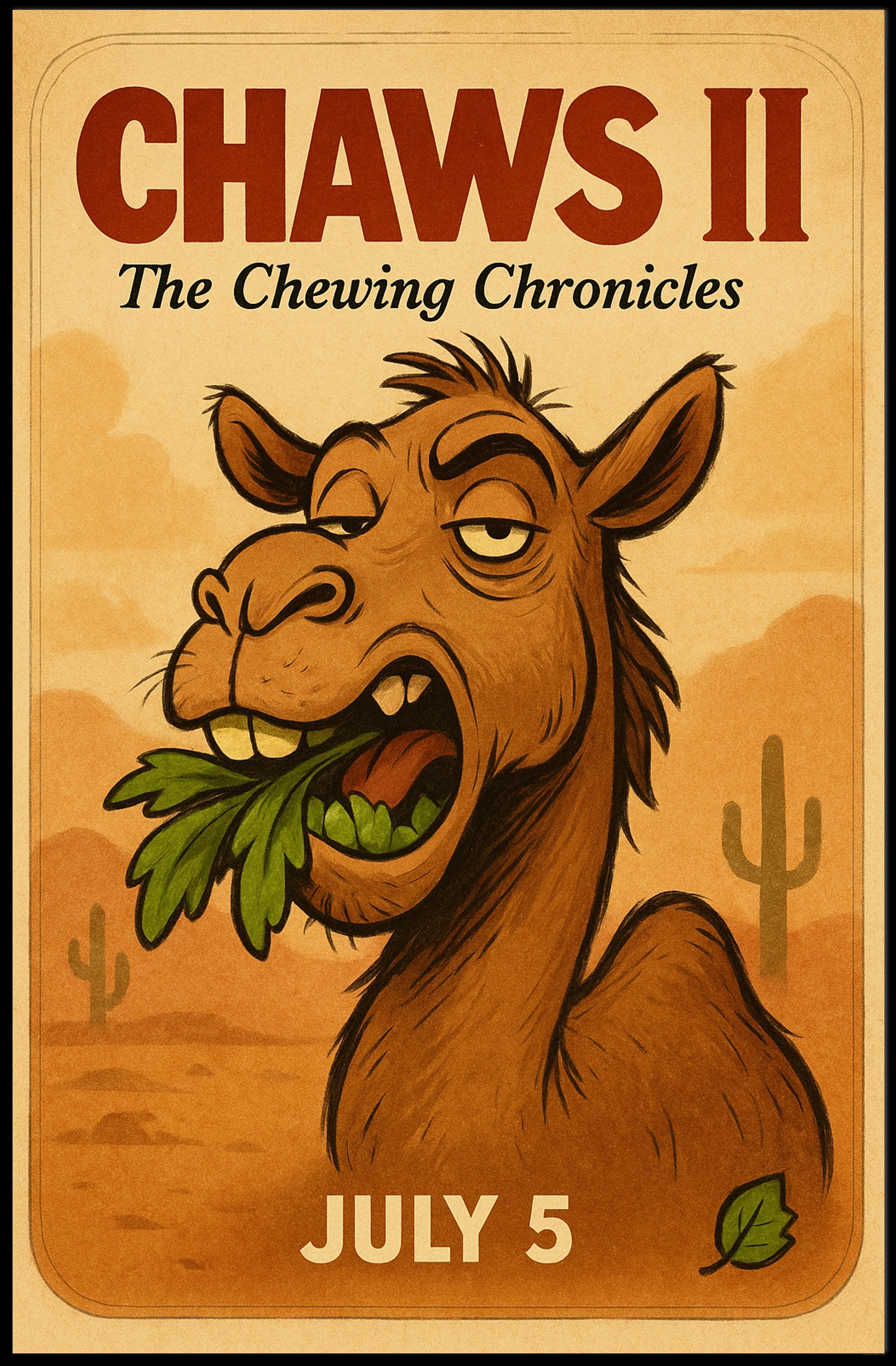 Chaws II The Chewing Chronicles Poster PosterGoat