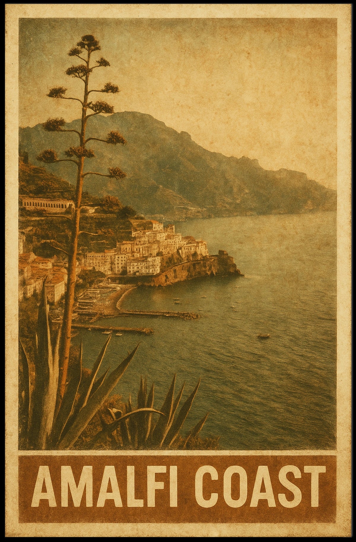 Amalfi Coast Poster