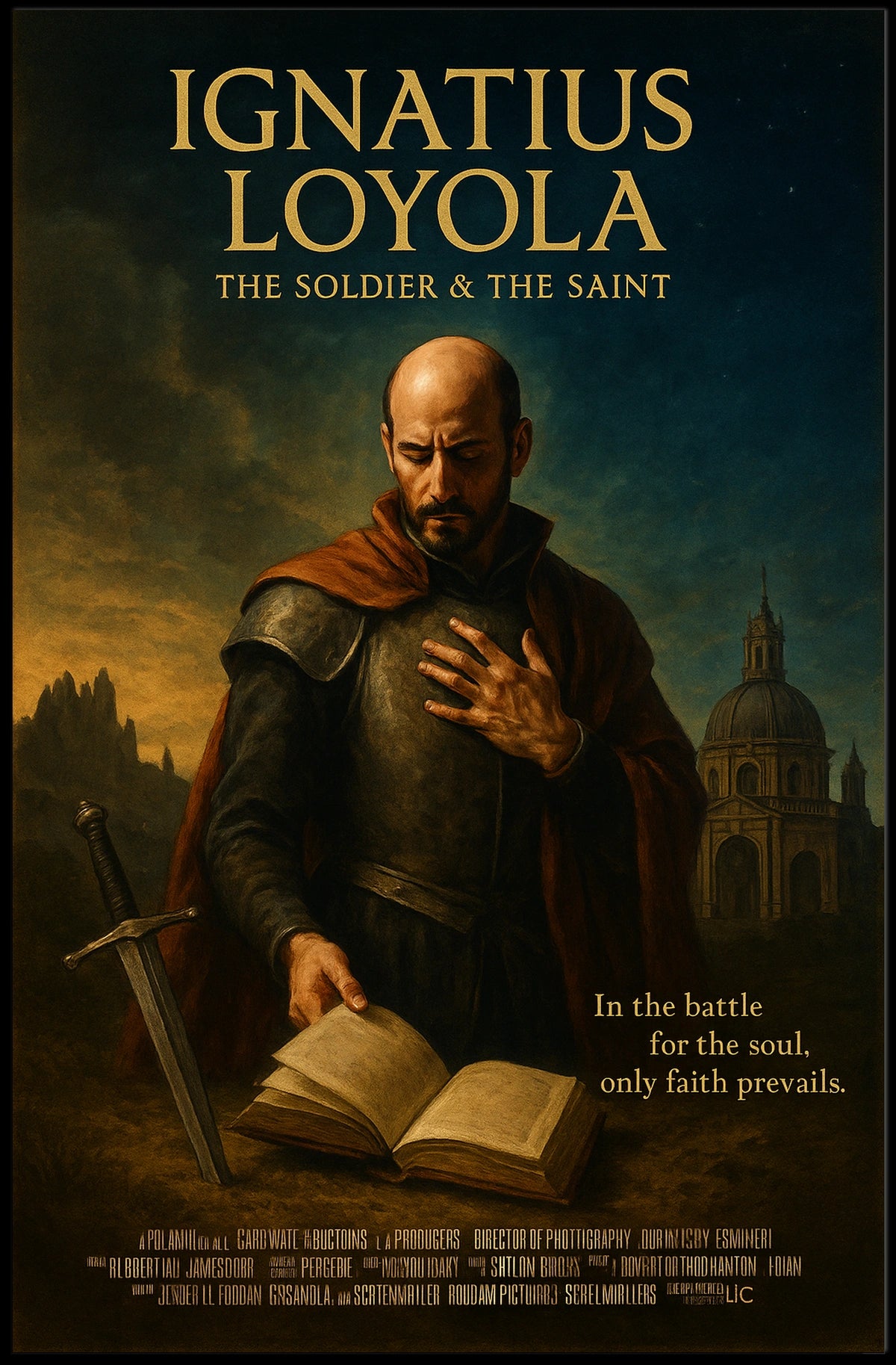 Ignatius Loyola The Soldier The Saint Poster