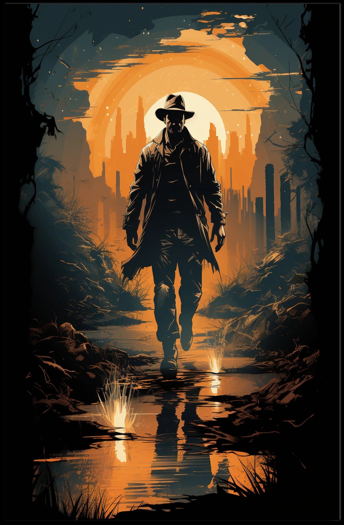 The Lone Wanderer Poster