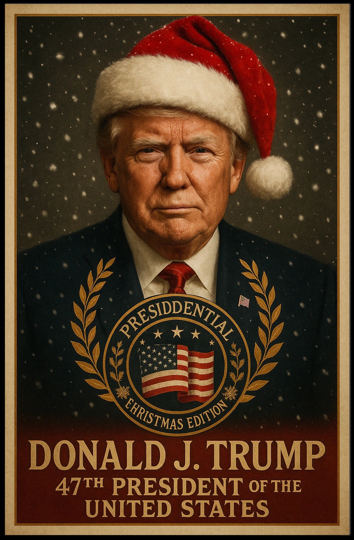 Donald J. Trump 47Th President Poster