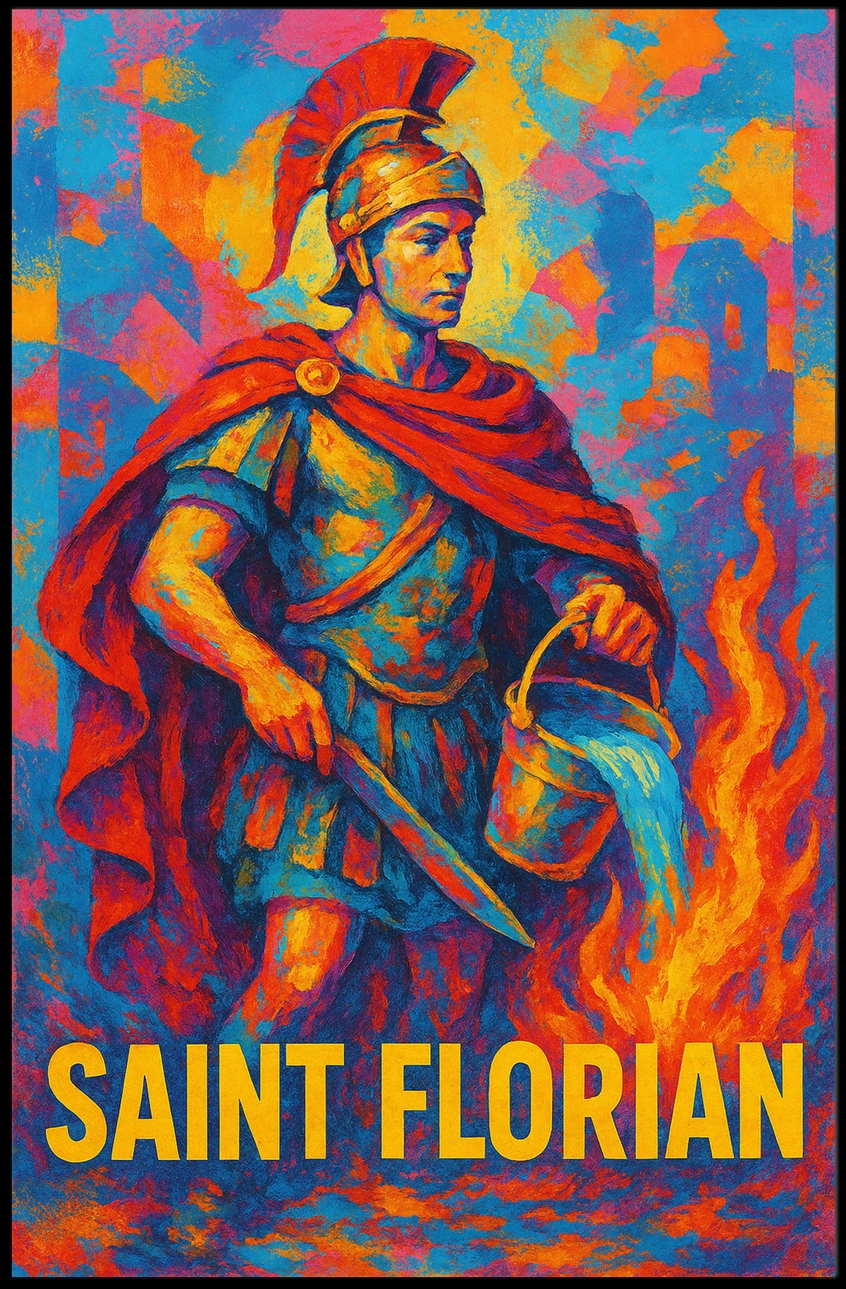Saint Florian Poster