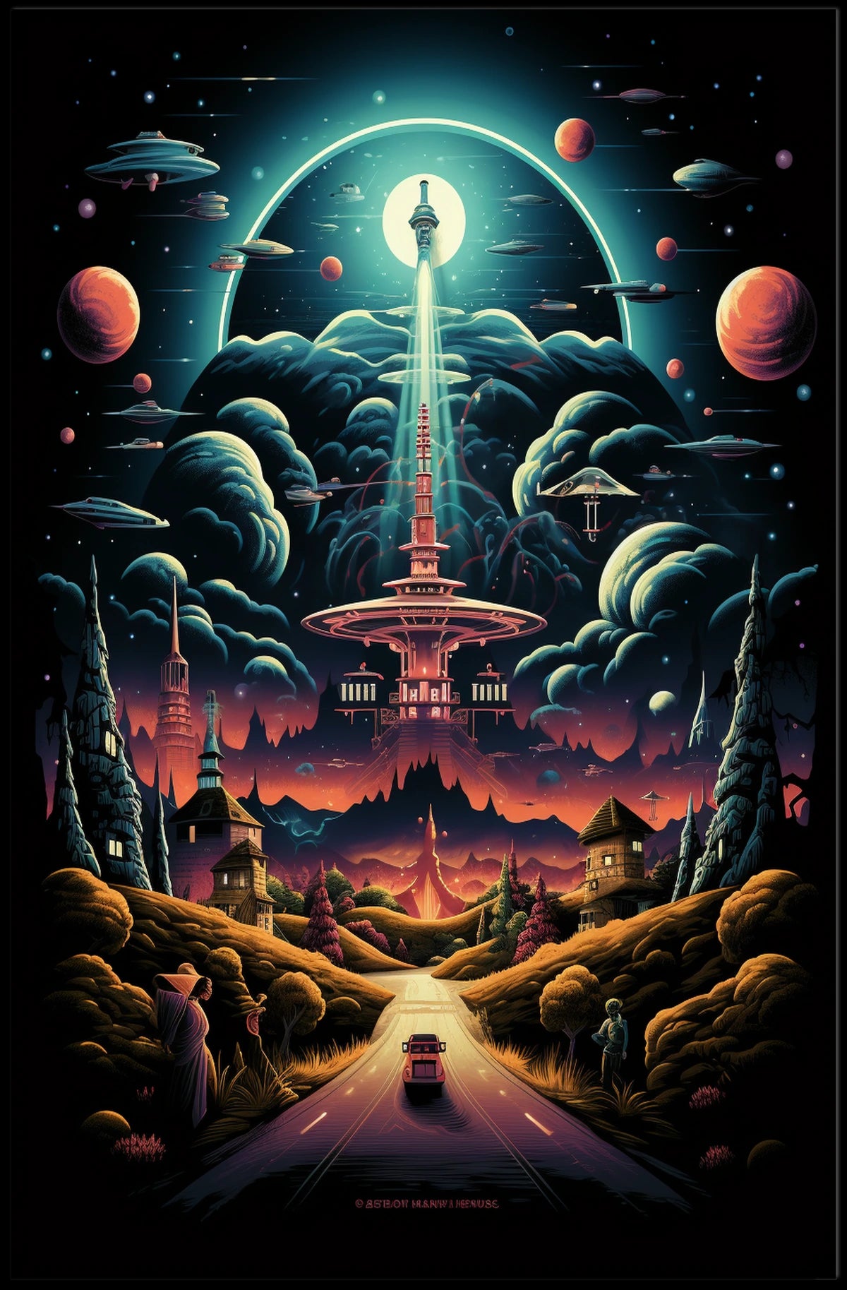 Cosmic Journey Poster