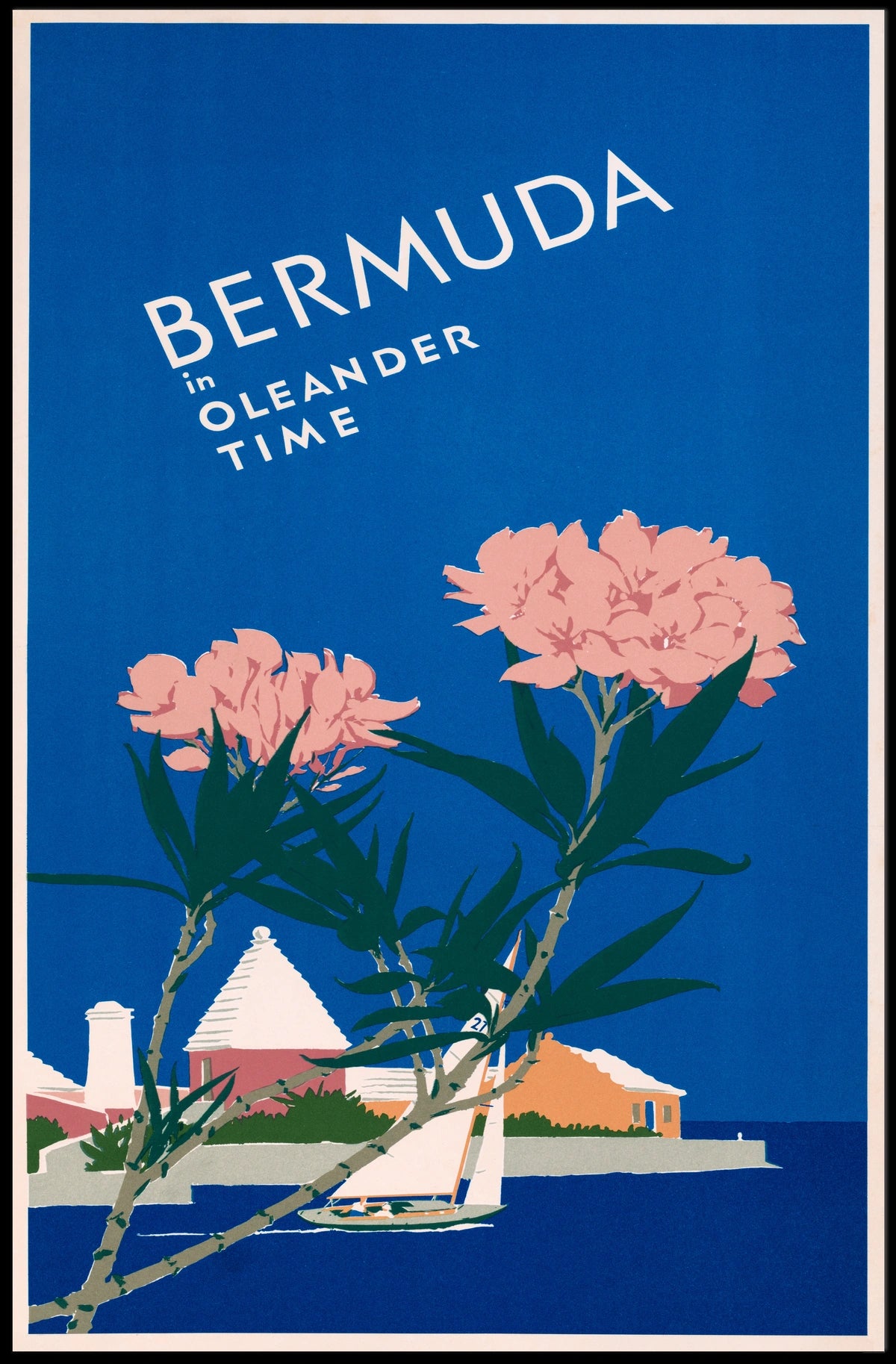 Bermuda In Oleander Time Poster