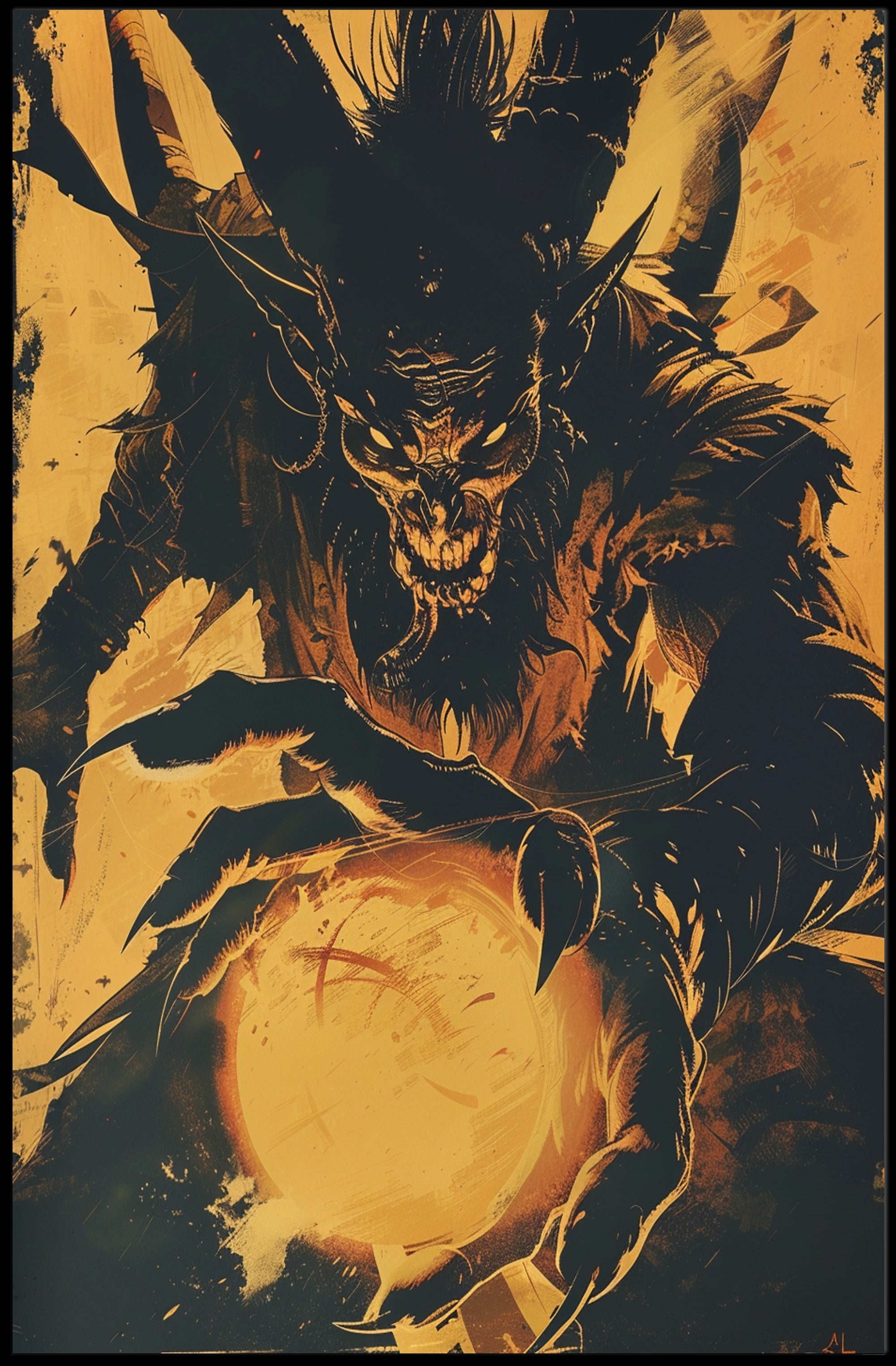 The Enigmatic Demon Poster PosterGoat