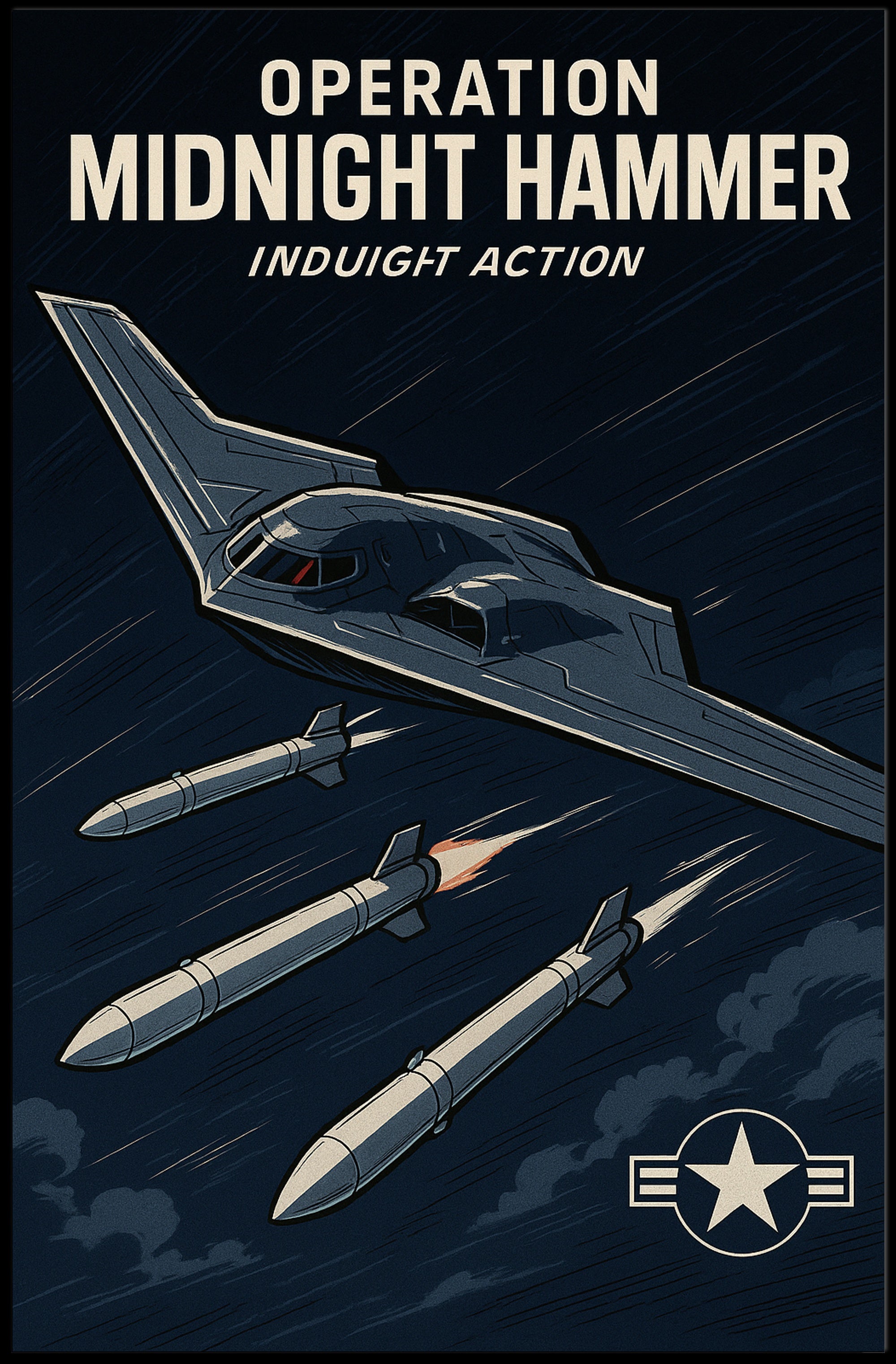 Operation Midnight Hammer Poster PosterGoat
