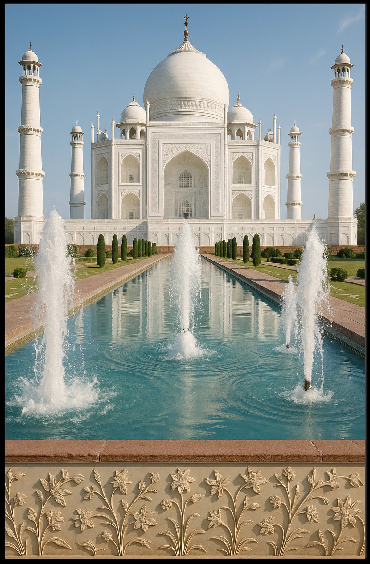 Majestic Architecture Poster