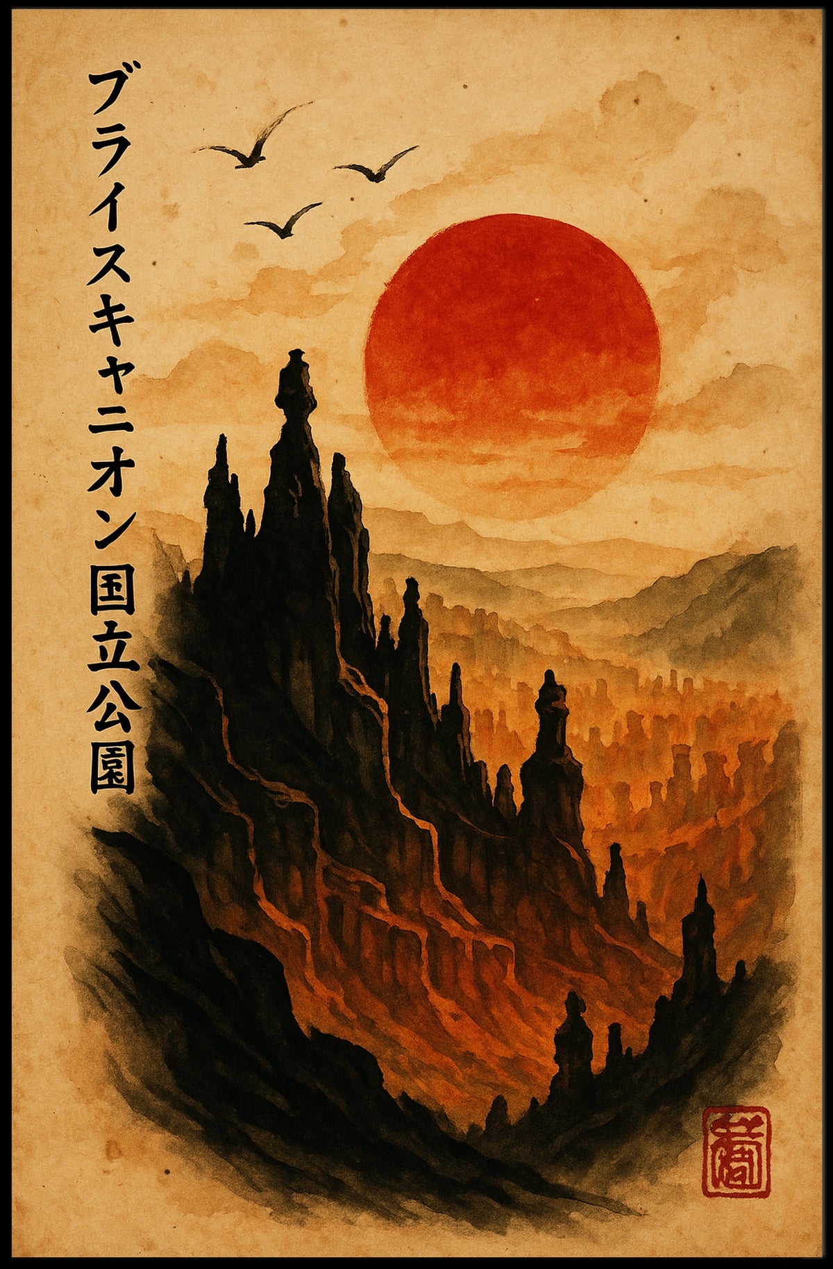 Bryce Canyon National Park Poster