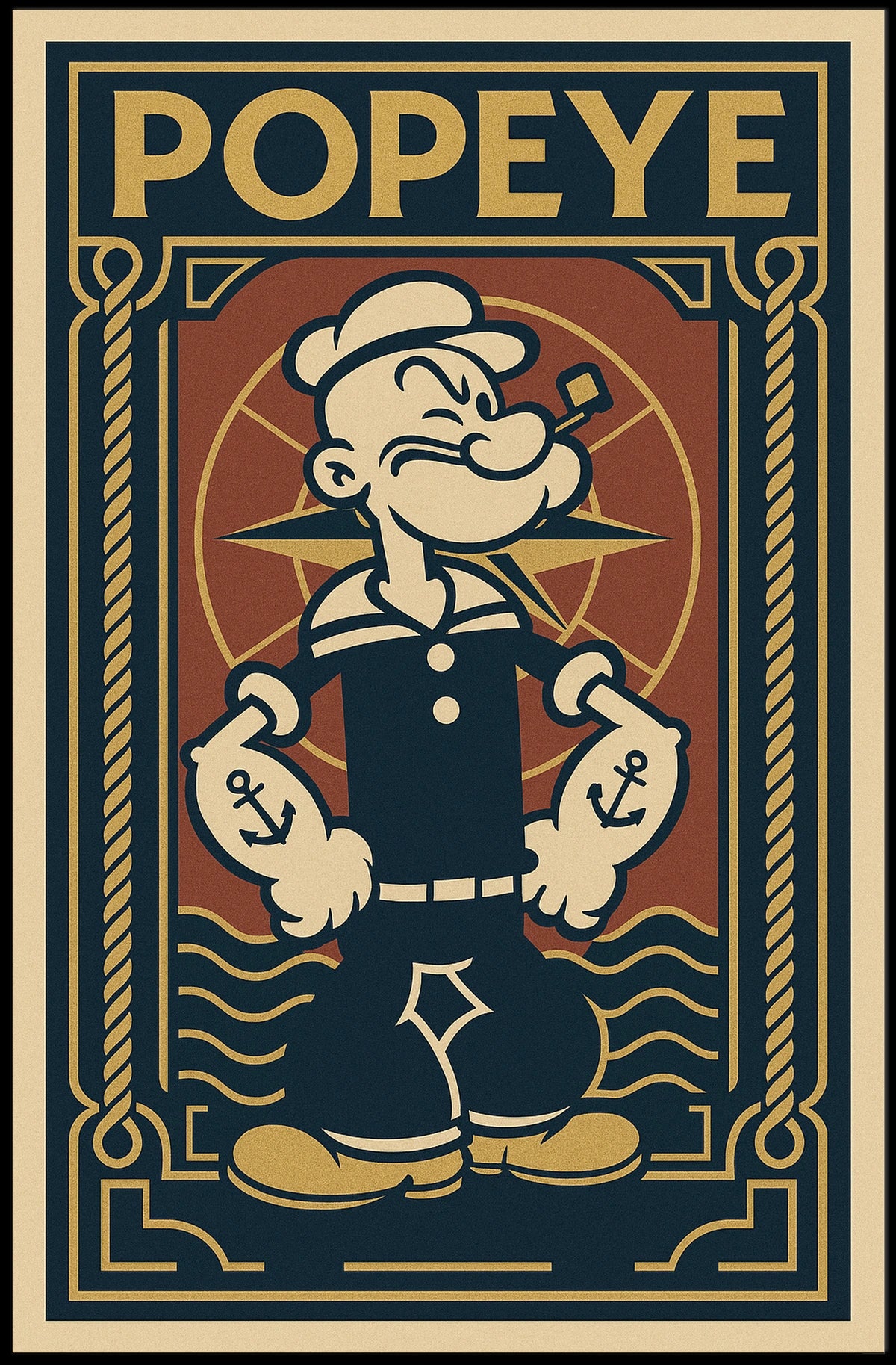 Popeye 1929 Art Poster POP-184