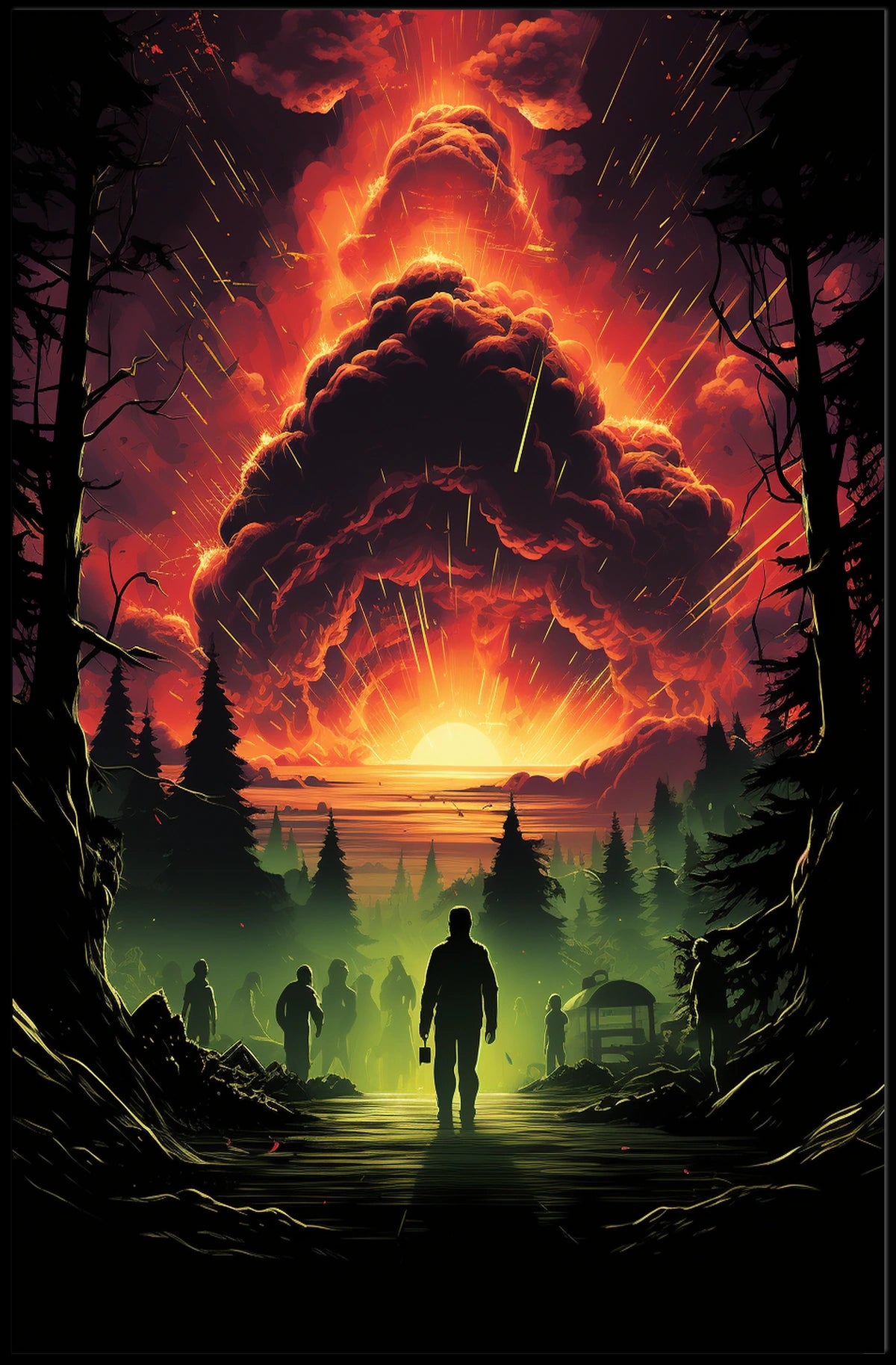 Apocalyptic Dawn Poster
