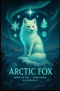Arctic Fox Spirit of the Northern Wilderness Poster