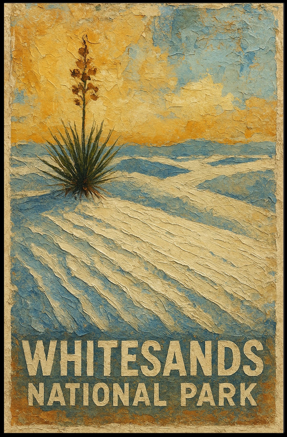 Whitesands National Park Poster