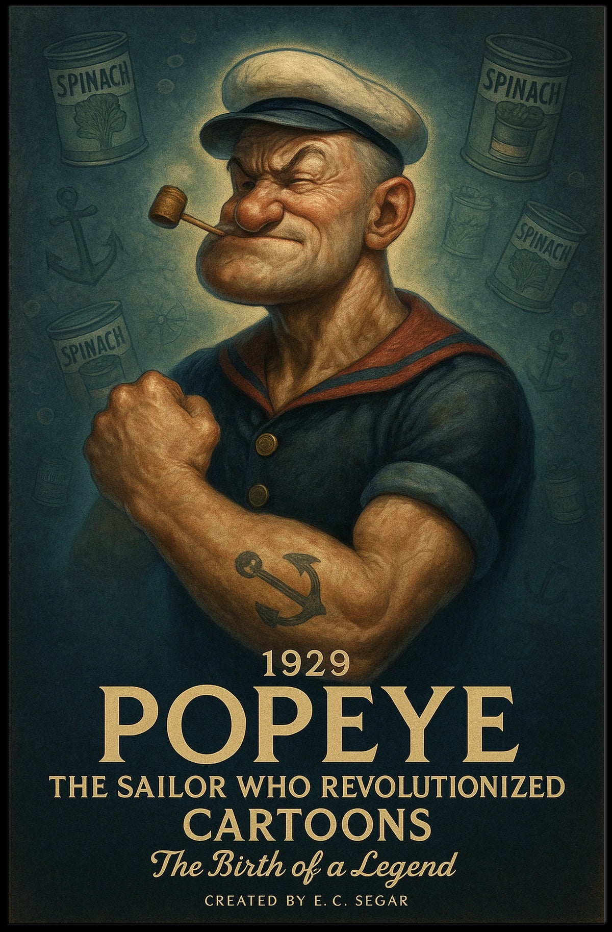 Popeye 1929 Art Poster POP-109