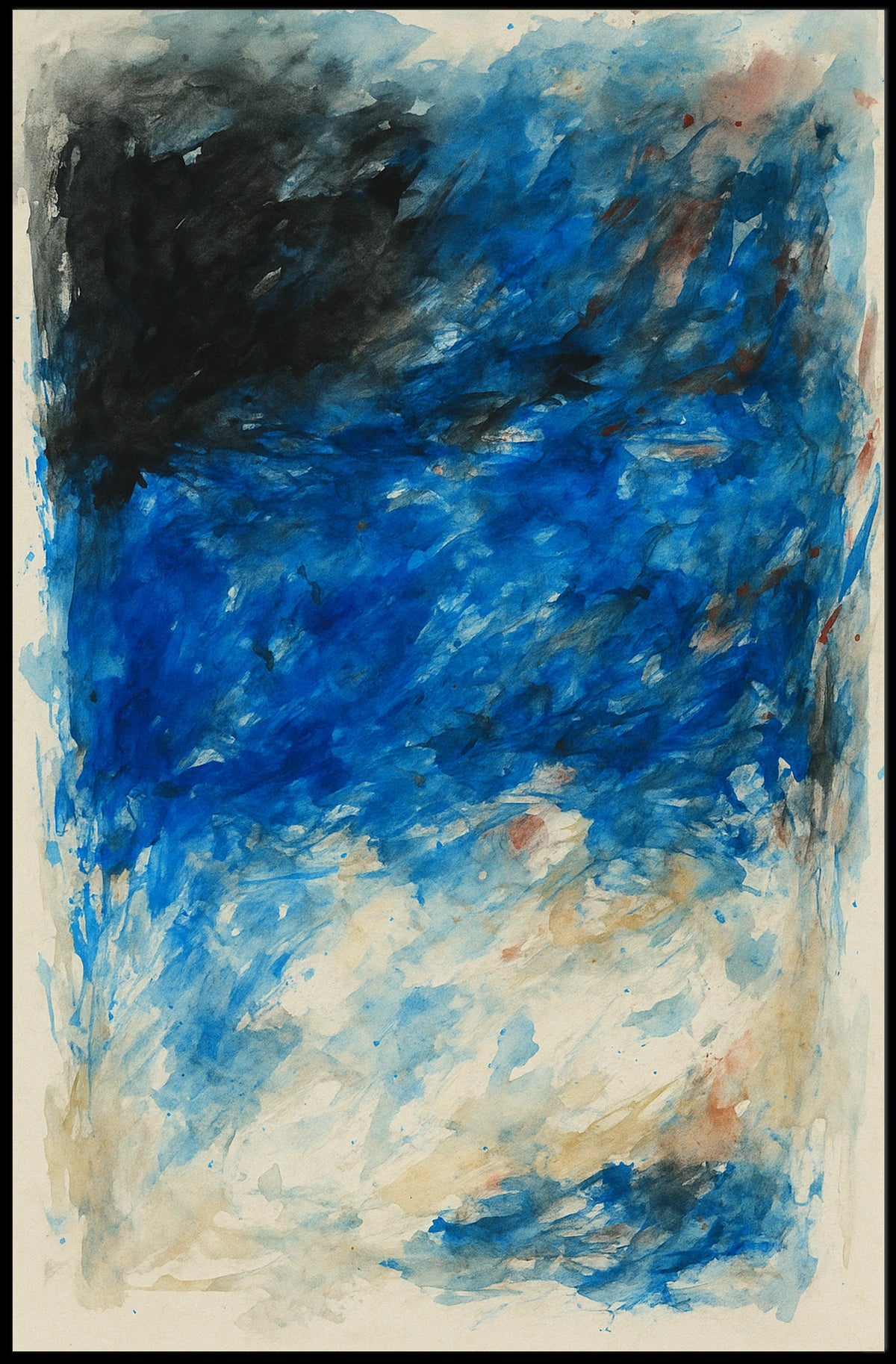 Abstract Oceanic Waves Abstract Poster