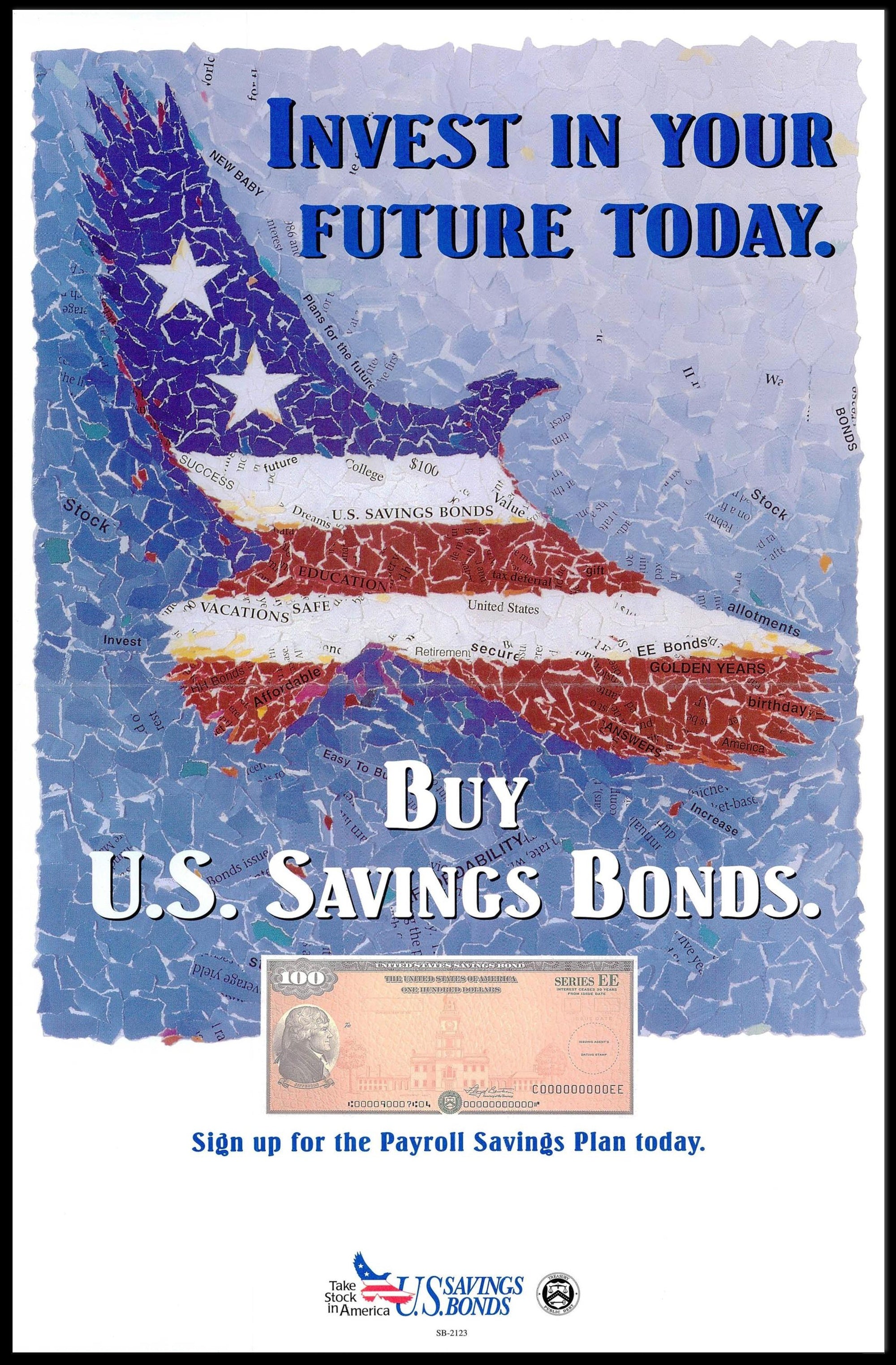 Invest in Your Future with U.S. Savings Bonds Poster PosterGoat