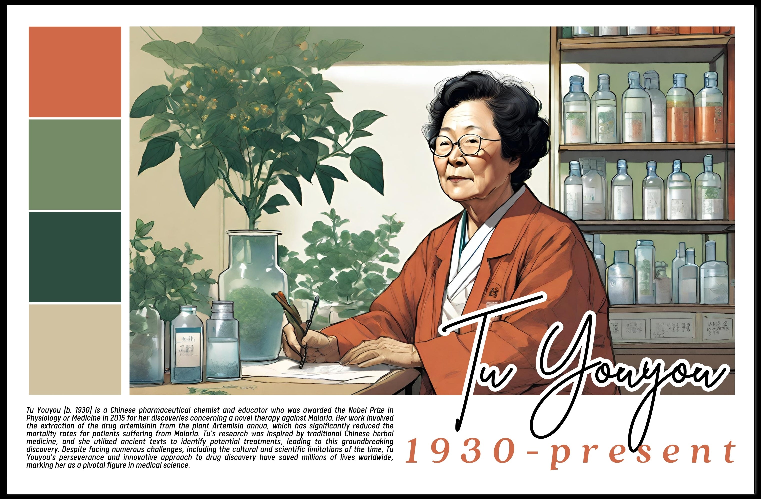Celebrating Tu Youyou Poster