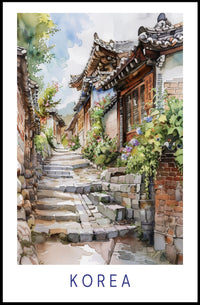Scenic Korea Poster PosterGoat