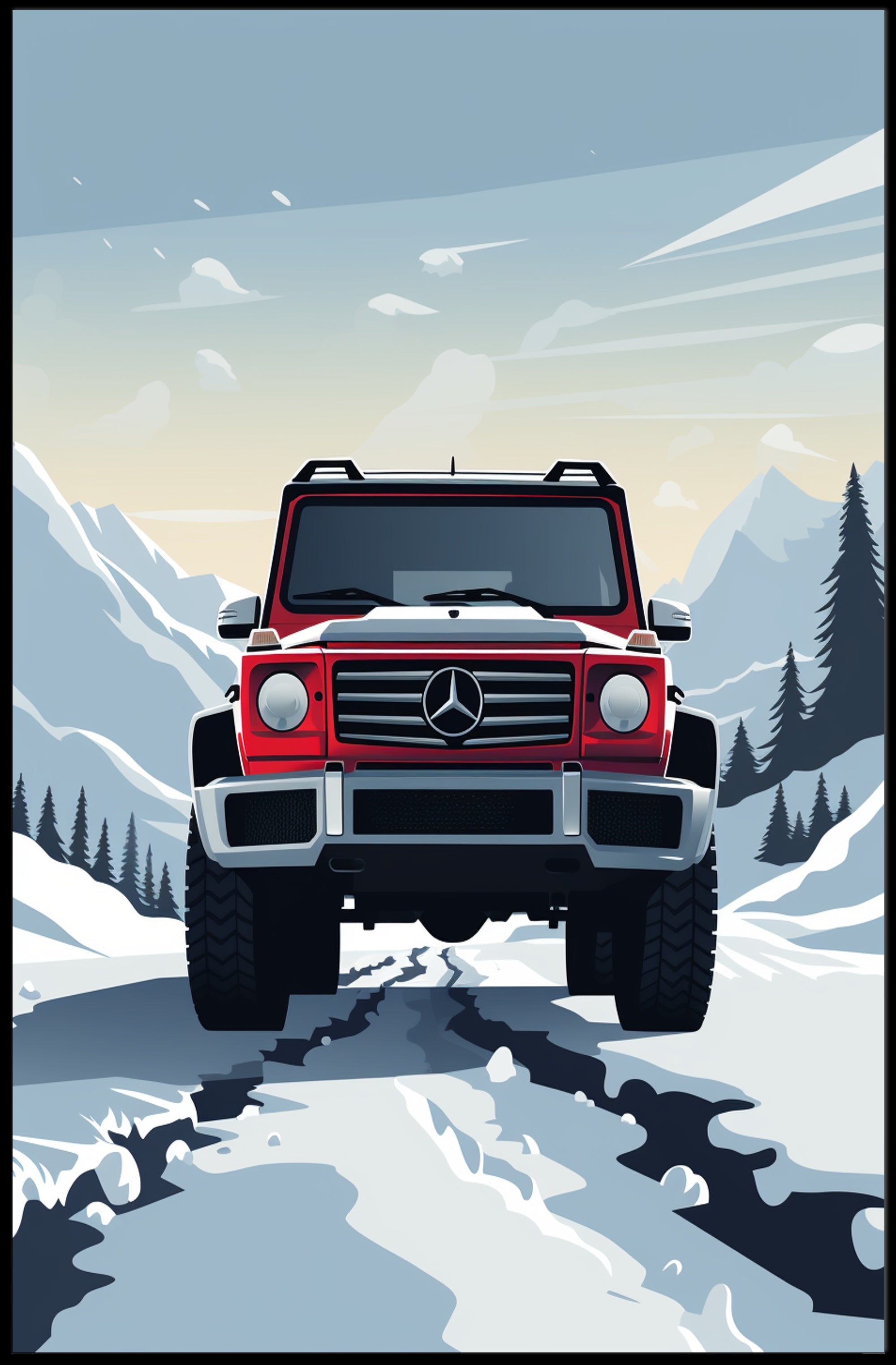 Rugged Adventure Poster PosterGoat