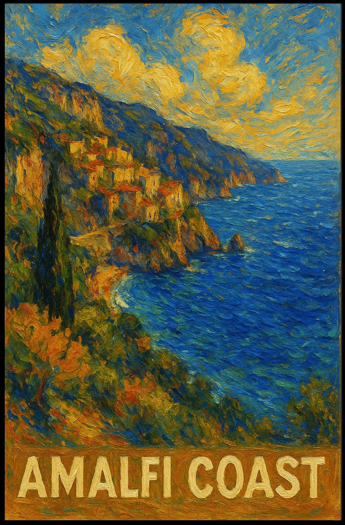 Amalfi Coast Poster
