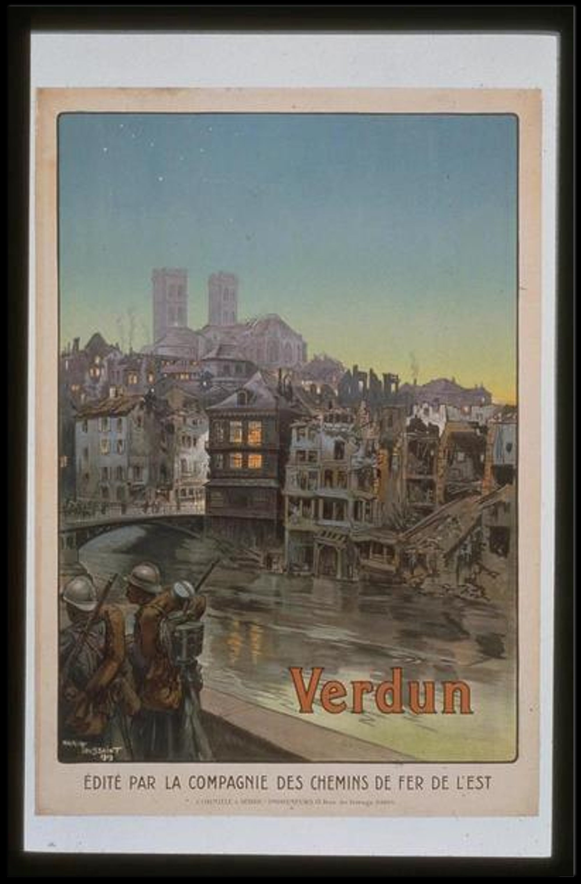 Verdun: A Historic Cityscape Poster PosterGoat