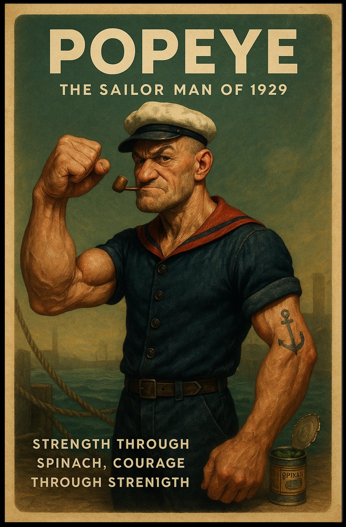 Popeye 1929 Art Poster POP-189