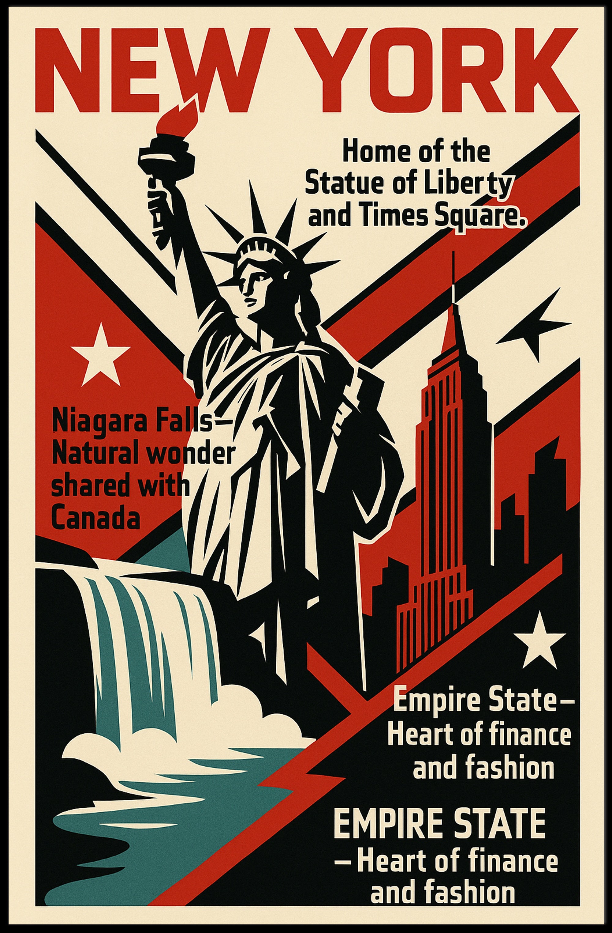 New York Icons Poster