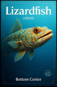 Lizardfish Poster PosterGoat