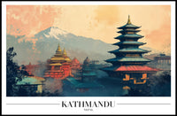 Kathmandu Cultural Heritage Scenic Poster