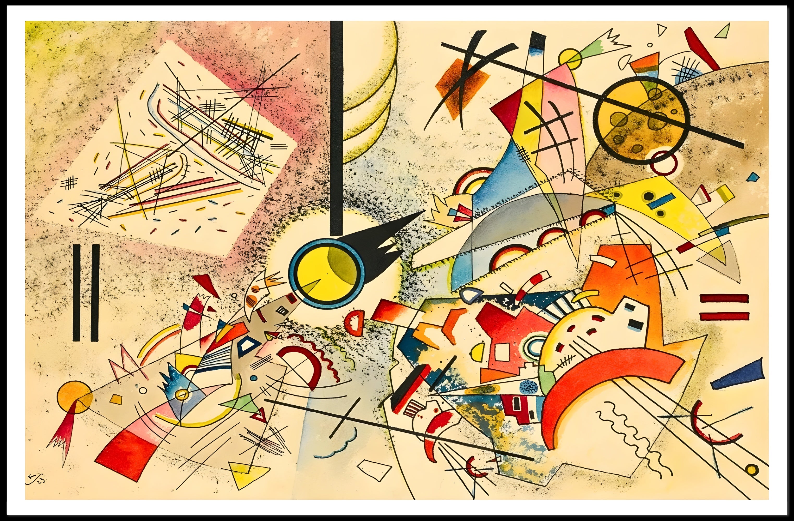 Abstract Harmony Poster