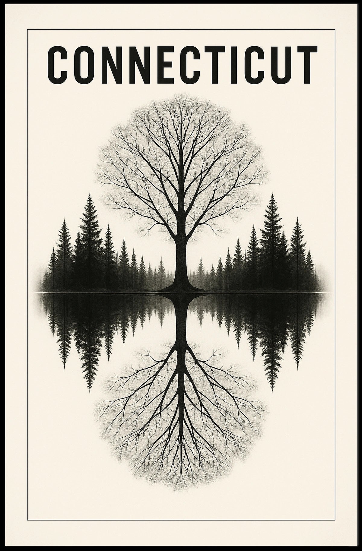 Connecticut Reflections Poster