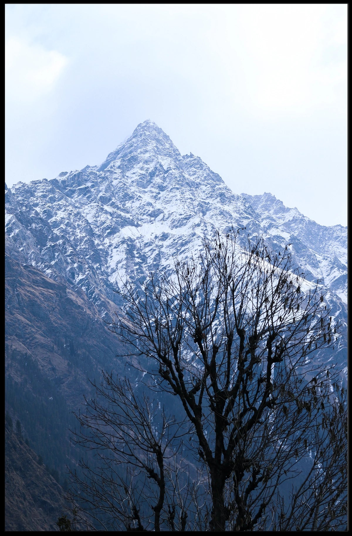 Majestic Mountain Landscape Poster