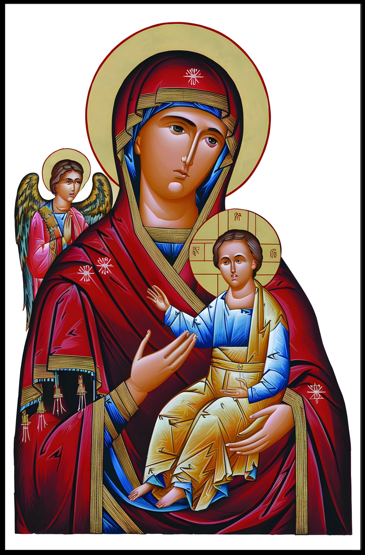 Christian Mother Mary Poster