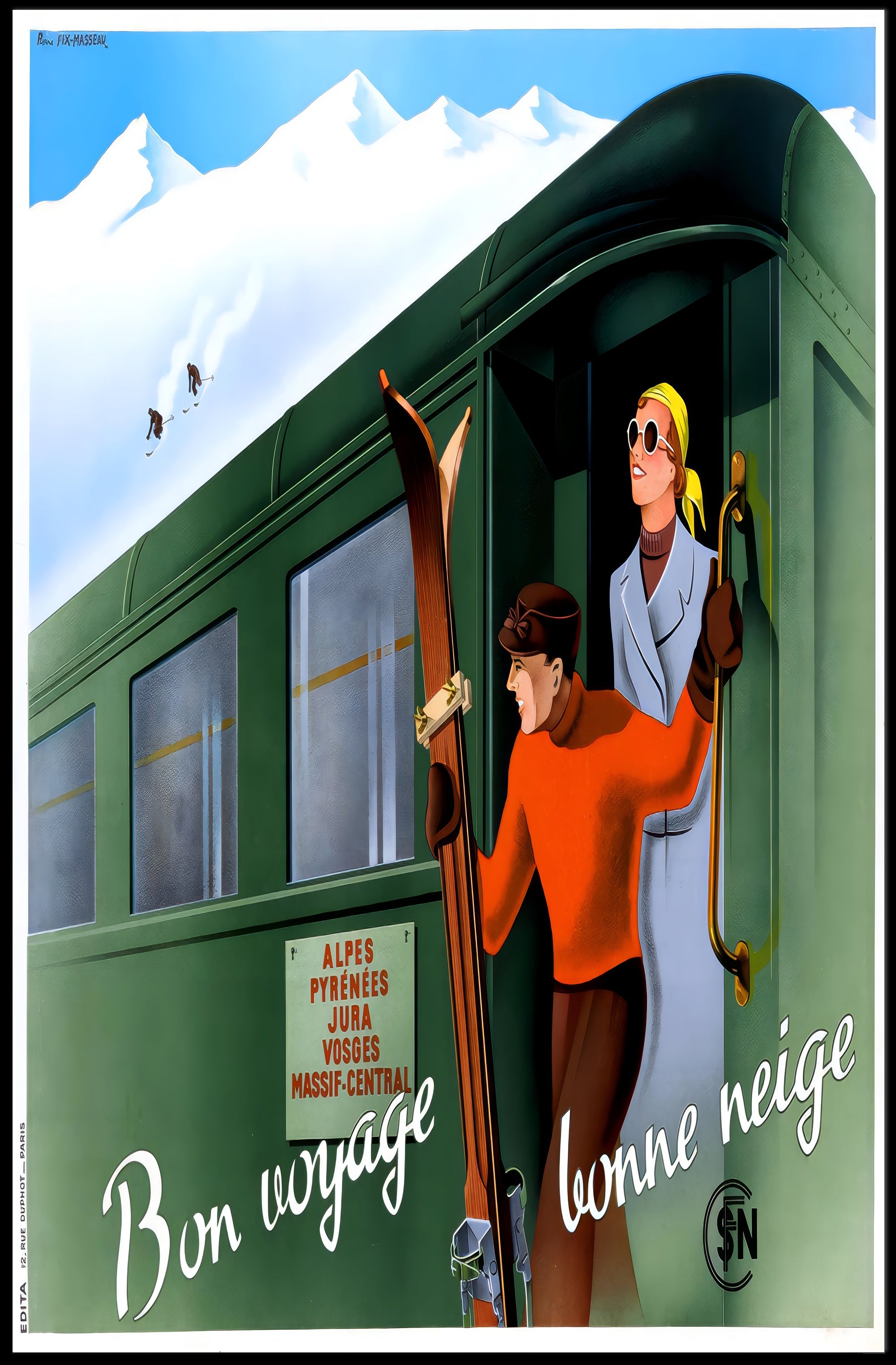 Ski Trip Adventure Poster PosterGoat