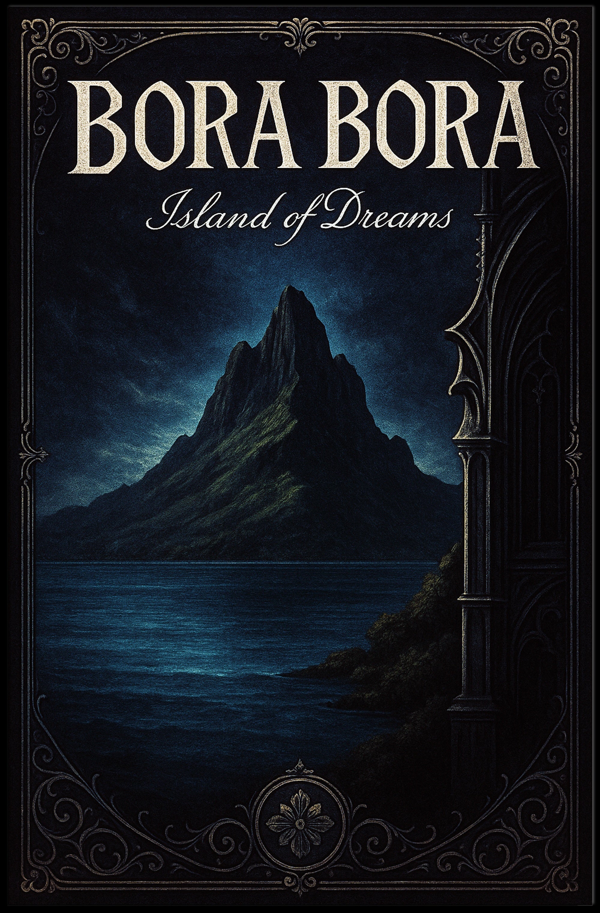 Bora Bora Island of Dreams Poster PosterGoat