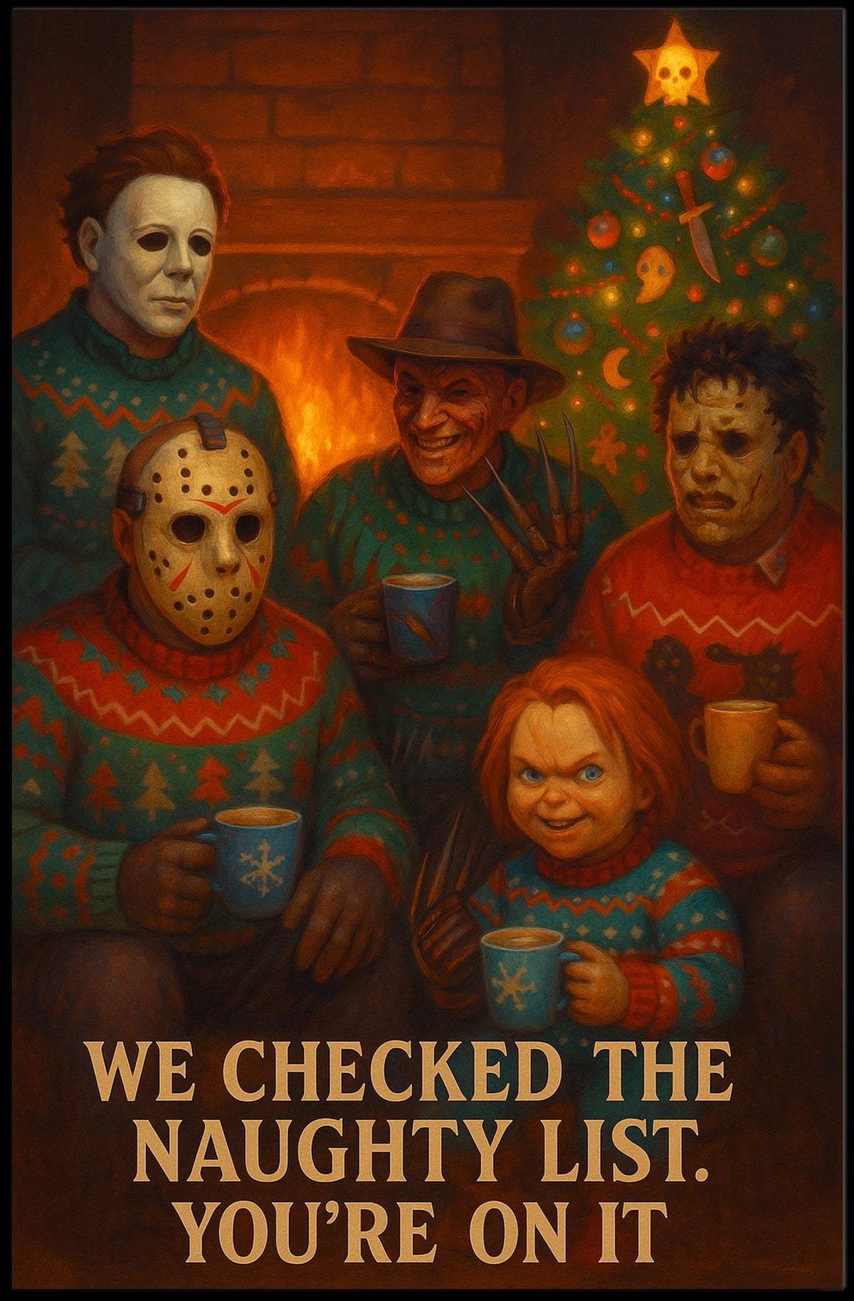Holiday Horror Gathering Poster