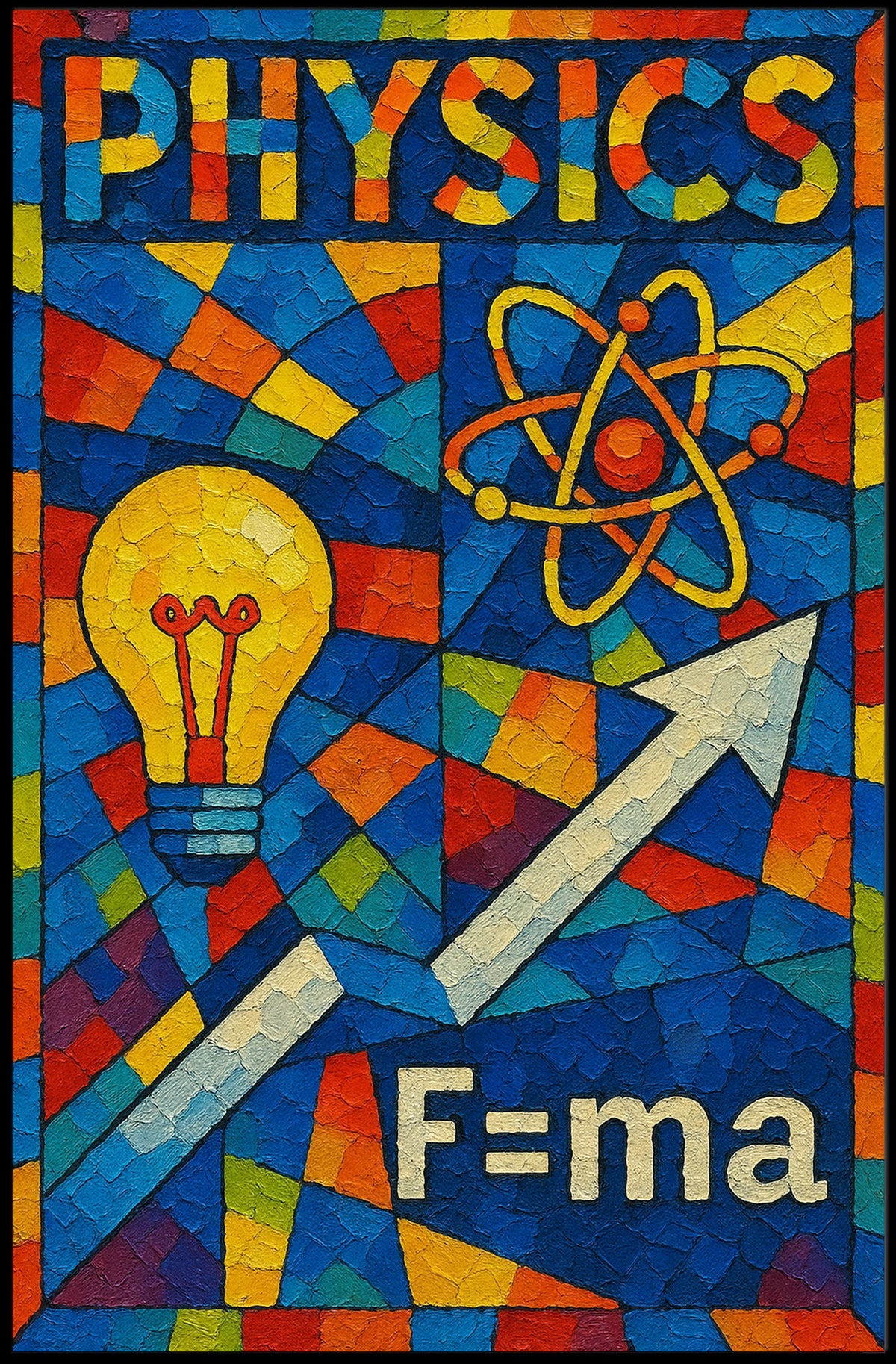 Physics In Motion Poster