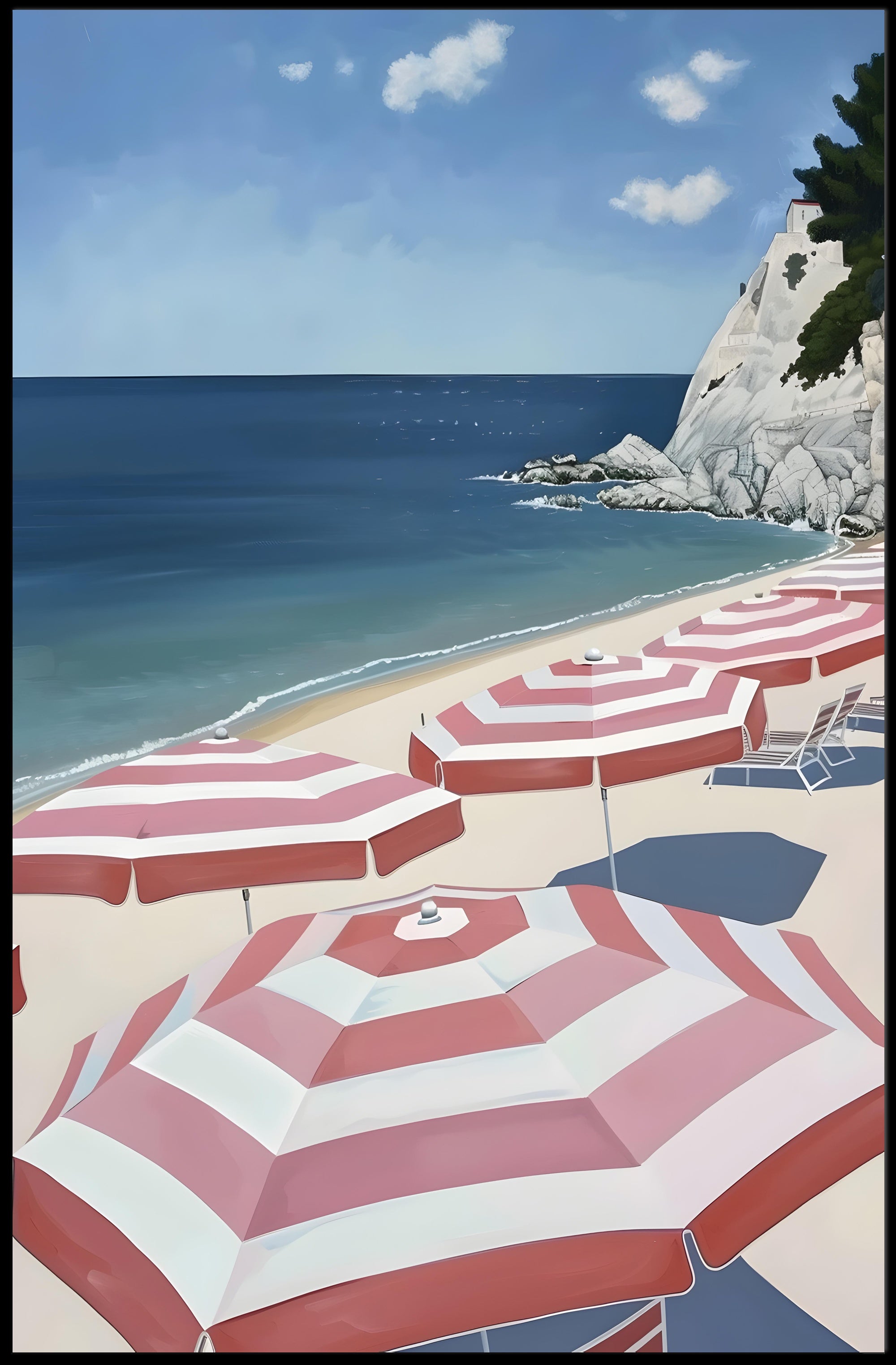 Coastal Escape Poster