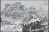 Majestic Alpine Peaks Poster