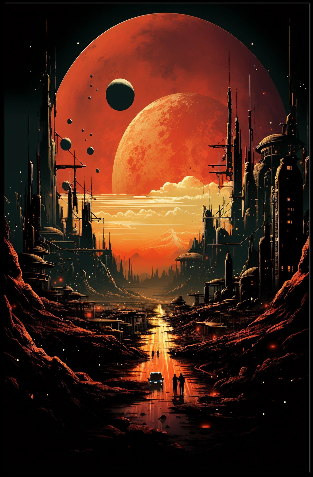 Journey to the Red Planet Poster