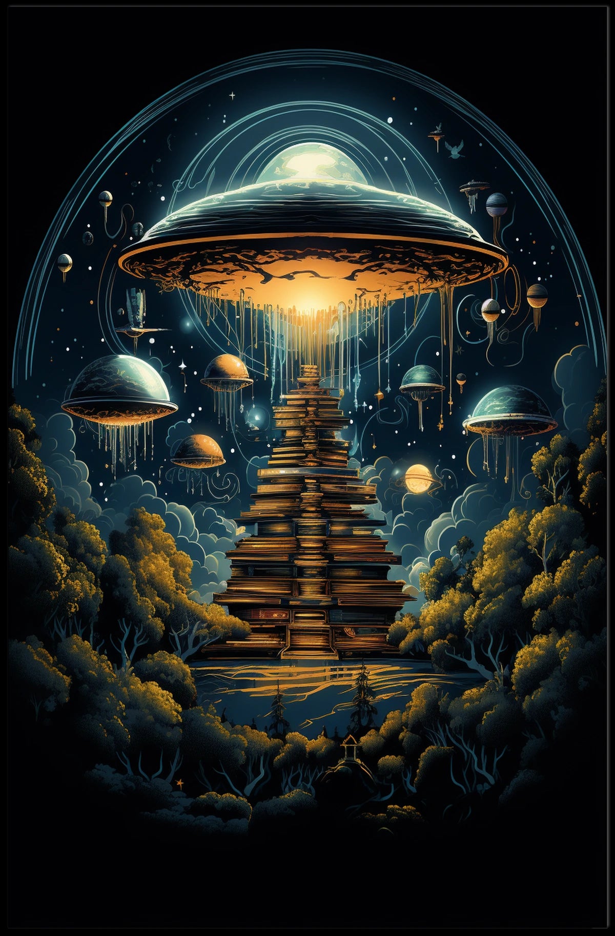 Cosmic Journey Poster