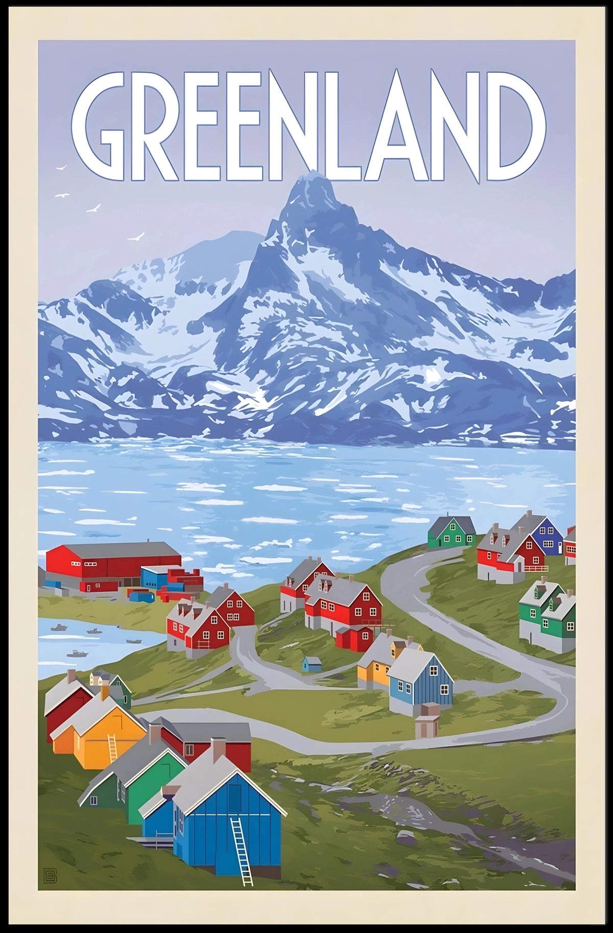 Greenland Scenic Poster