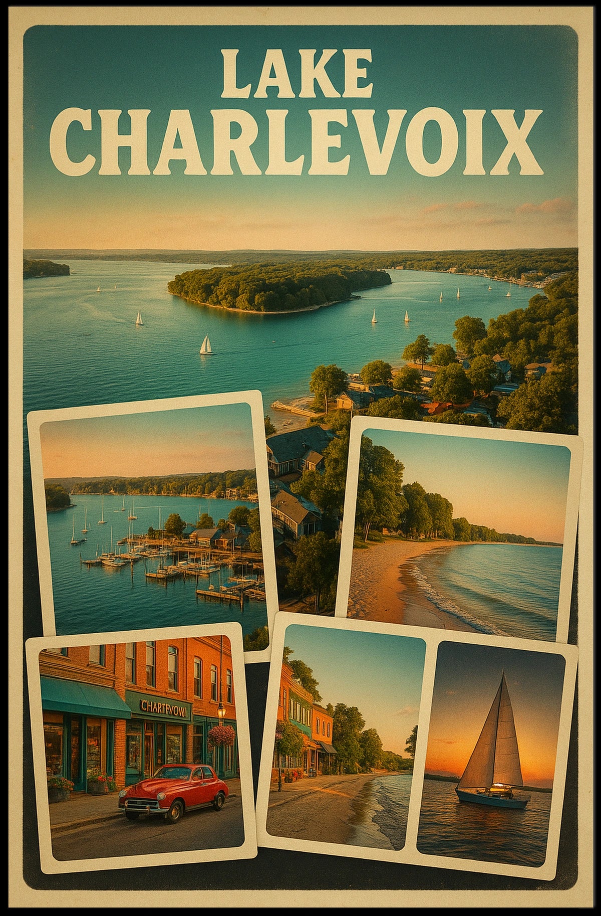 Lake Charlevoix Poster