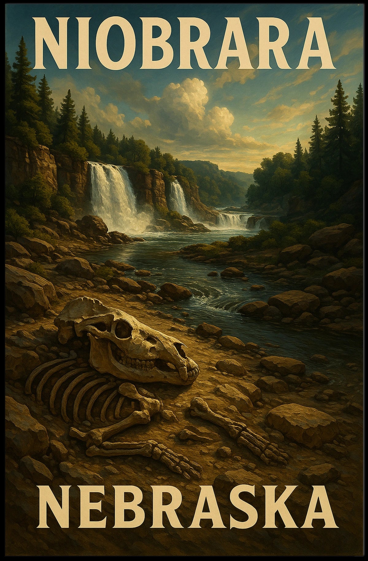 Niobrara, Nebraska Poster