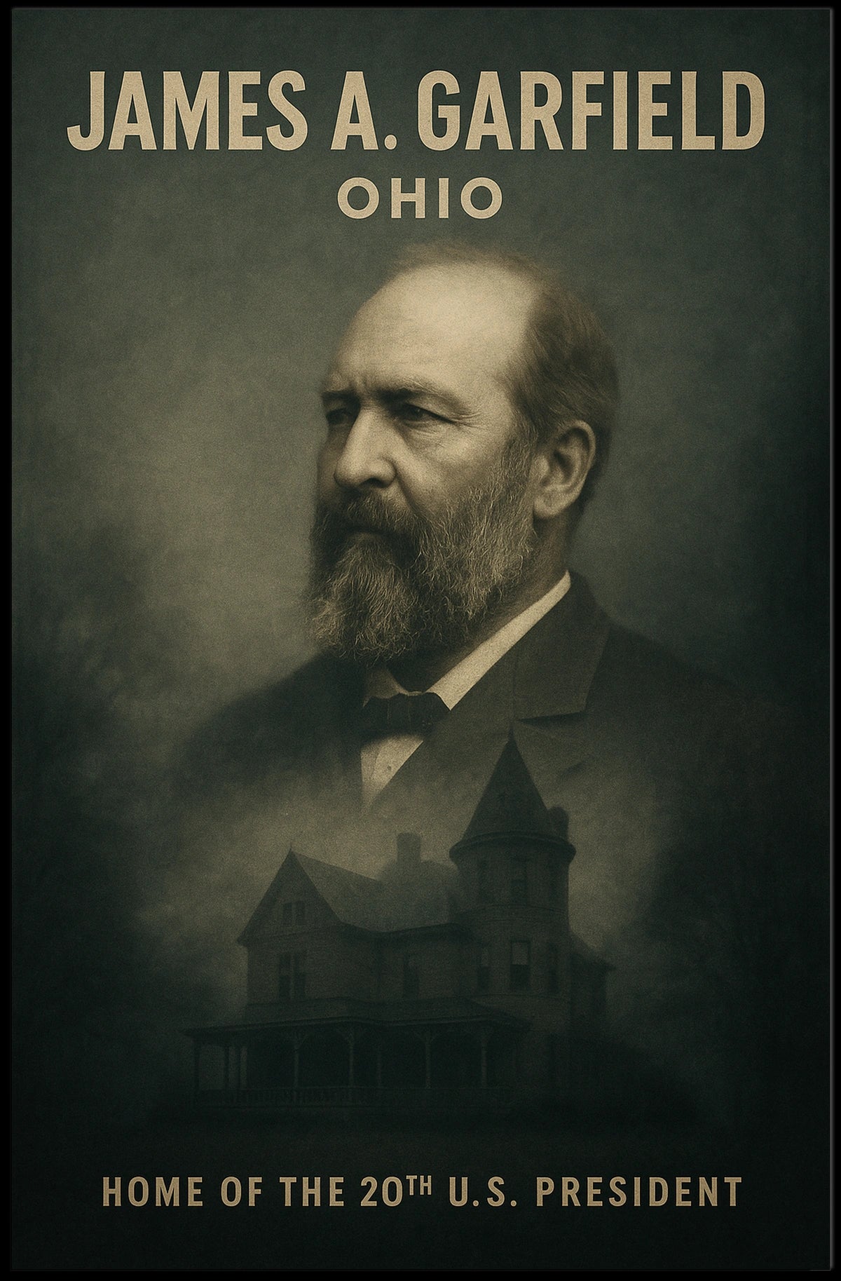 James A. Garfield 20Th President Poster